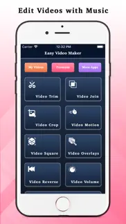 easy video maker with songs iphone images 1