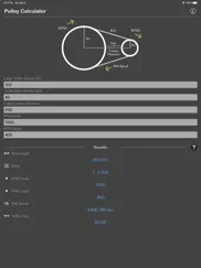 pulley calculator ipad images 1
