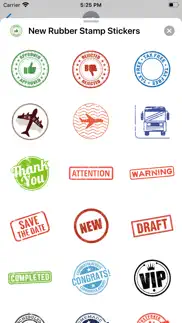 new rubber stamp stickers iphone images 2