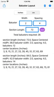 baluster layout iphone images 2