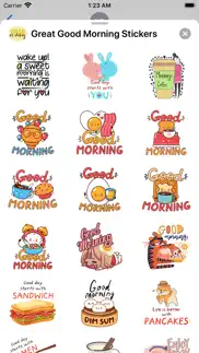 great good morning stickers iphone images 2