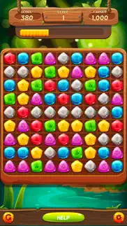 gemz candy match iphone capturas de pantalla 1