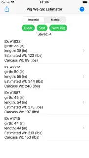 pig weight estimator iphone images 1