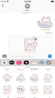 funny puppy stickers pack iphone images 2