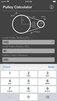 pulley calculator iphone images 3