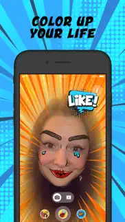 pop art face filters iphone capturas de pantalla 2