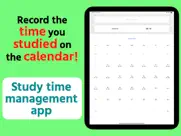 study time calendar record ipad images 1