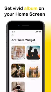 art photo widget- screen theme iphone capturas de pantalla 2