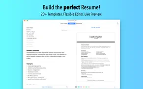 resume builder by nobody iphone images 1