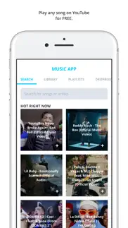music app - unlimited iphone resimleri 1
