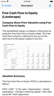 finance spreadsheet models iphone images 1