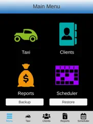 taxi scheduling software ipad images 1