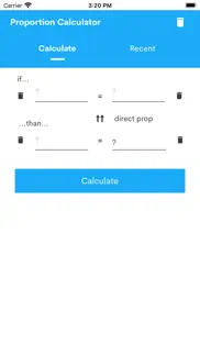 proportion/ratio calculator iphone images 1