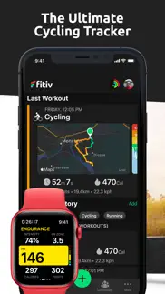 fitiv ride gps cycling tracker iphone images 1