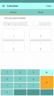 simple fraction calculator iphone images 3