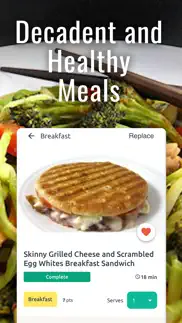 skinny kitchen meal plan app iphone images 3