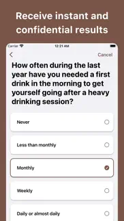 alcoholism test iphone images 2