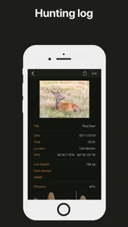 hunting calendar, solunar iPhone Captures Décran 3