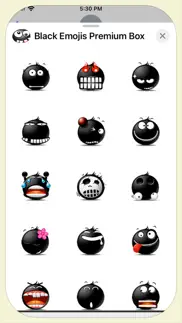black emojis premium box iphone images 2