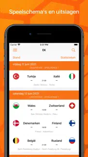oranje - alle wedstrijden iphone capturas de pantalla 1