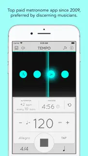 tempo - metronome with setlist iphone images 1
