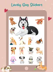 lovely dog stickers pack ipad images 2