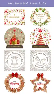 most beautiful x-mas stickers iphone images 4