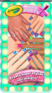 crayola nail party iphone images 1