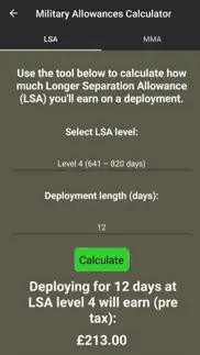 military expenses iphone bildschirmfoto 3
