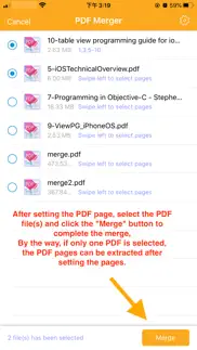 pdf merge & pdf splitter + iphone images 3