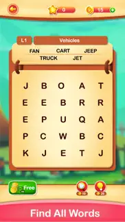 word search games - english iphone images 1