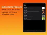 podcast alarm - player & alarm ipad images 2