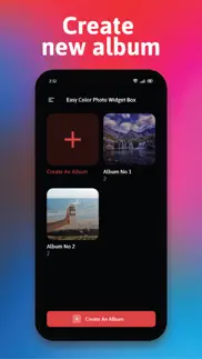 easy color photo widget box iphone images 1