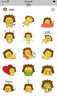 lion sticker fc iphone images 2