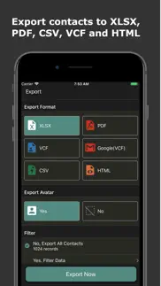 export contacts - easy backup iphone images 1