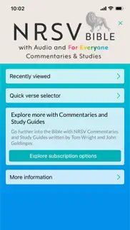 nrsv: audio bible for everyone iphone images 4
