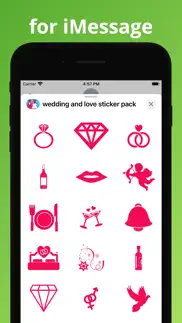 wedding and love stickers iphone resimleri 3