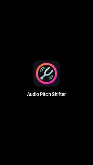 audio pitch shifter iPhone Captures Décran 1