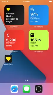 healthface iphone capturas de pantalla 1