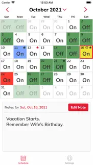 copapp shift calendar schedule iphone images 1