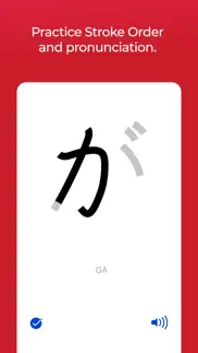 japanese hiragana and katakana iPhone Captures Décran 4
