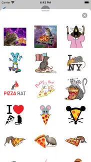 animated pizza rats sticker iphone images 3