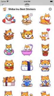 shiba inu best stickers iphone images 3