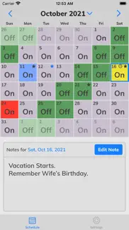 copapp shift calendar schedule iphone images 3