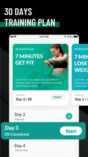 7 minute workout - fitness app iphone images 4