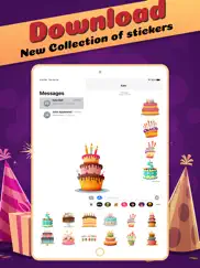 birthday cake stickies ipad images 3