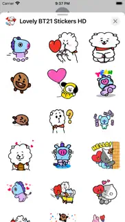 lovely bt21 stickers hd iphone images 3