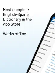 english spanish dictionary iPad Captures Décran 1