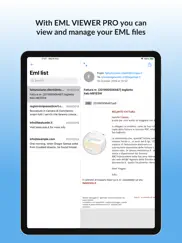 eml viewer pro eml file reader iPad Captures Décran 1