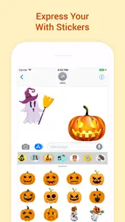 animated halloween stickers! iphone images 3